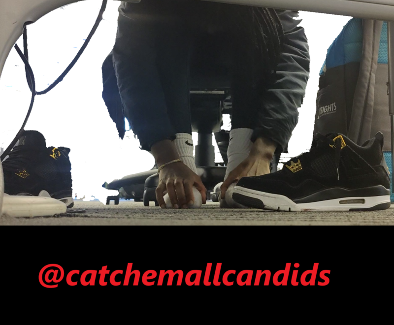 White Nike Socks out of Black and Yellow Jordans