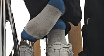 Latina Socked Shoeplay in Reeboks 2