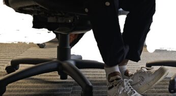 Ebony Air Force Shoeplay with Cartoon Socks