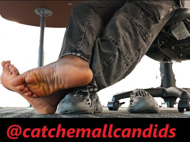 Ebony Soles out of Grey Yeezy Foam Runners